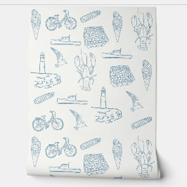 Papel Pintado Verano de Nueva Inglaterra