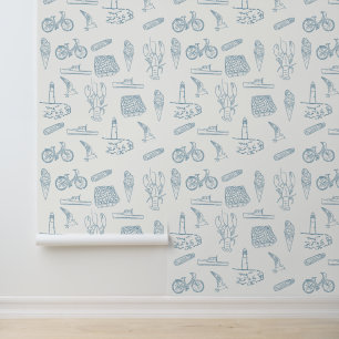 Papel Pintado Verano de Nueva Inglaterra