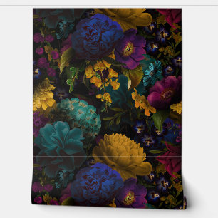 Papel Pintado Verano Vintage Romanticismo Maximalismo Patrimonio