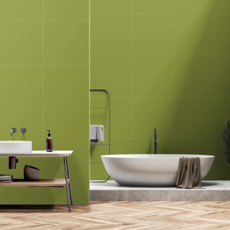 Papel Pintado Verde Color Sólido Aguacate Salvia #939c43