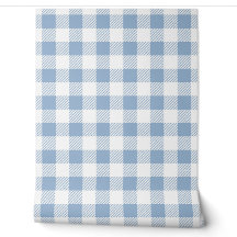 Verdes Azules Modernos Cuadros de Gingham