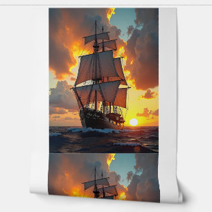 Papel Pintado Viaje al atardecer de Cisa Verna