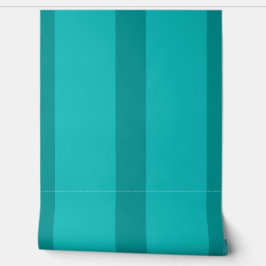 Papel Pintado Vibrant Robin Egg Blue Shades in stripes