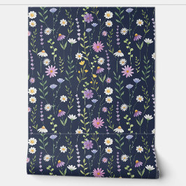 Papel Pintado Vibrant Tropical Garden – Colorful Floral Pattern 