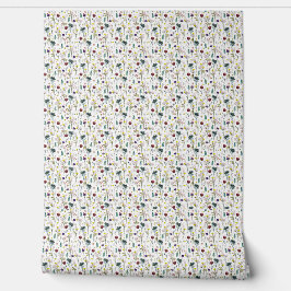 Papel Pintado Vibrante Flor Silvestre 