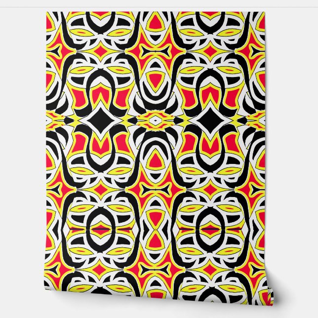 Papel pintado vibrante multicolor "Ratti_Creative_ (Desenrollar)