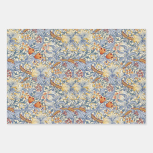 Papel pintado victoriano Gold Lily de William Morr