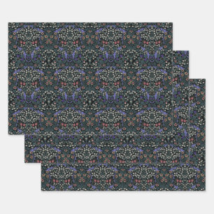 Papel pintado victoriano William Morris Blackthorn