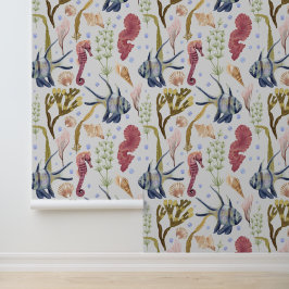 Papel Pintado Vida marina submarina