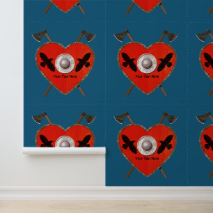Papel Pintado Viking Valentine - Raven