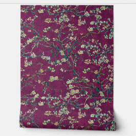 Papel Pintado Vincent Van Gogh Almond Blossom on Mulberry Purple