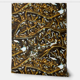 Papel Pintado vinilo metálico de bronce