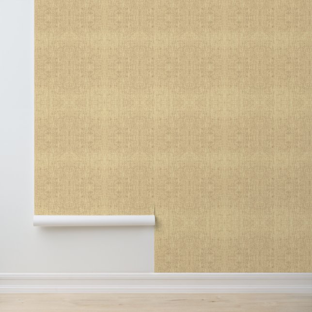 Papel Pintado Vinilo Texturizado de Lino Amarillo  (Solicitud)