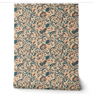 Papel Pintado Vino floral elegante