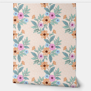 Papel Pintado Vinos florales