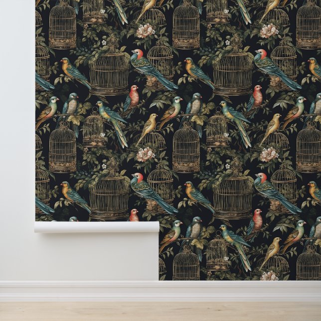 Papel Pintado Vintage Bird (Solicitud)
