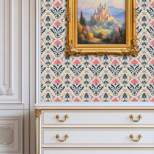 Papel Pintado Vintage Royal Bloom Princescore