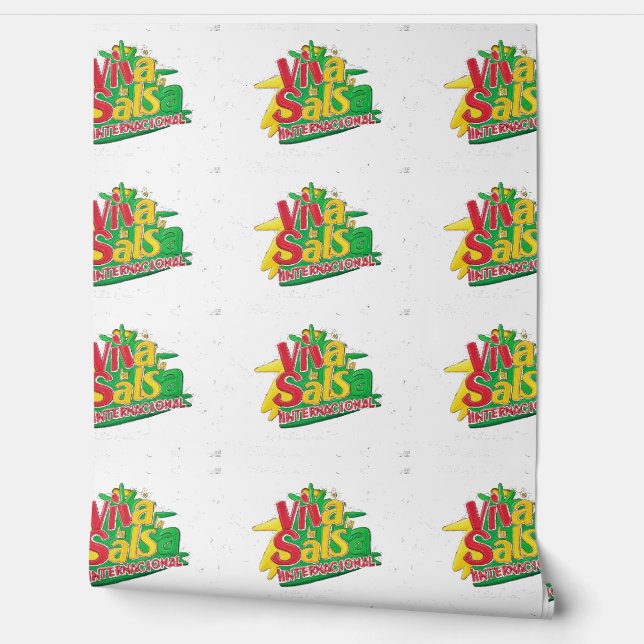 Papel Pintado Viva la Salsa Internacional (Desenrollar)
