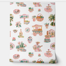 Papel Pintado Viva México | Testigo mexicano ilustrado