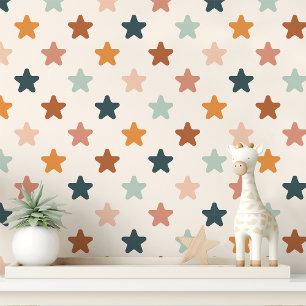 Papel Pintado Viverito de Estrellas Boho
