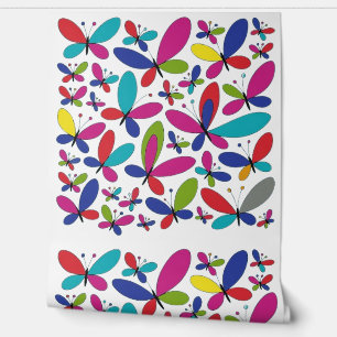 Papel Pintado Vuelo mágico de las mariposas
