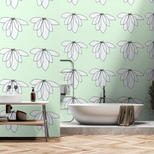 Papel Pintado VUELO Verde pálido