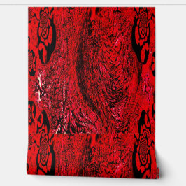 Papel Pintado Wallpaper - Black Raspberry & Fiery Spiral