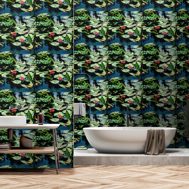 Papel Pintado Water Lilies (Baño)