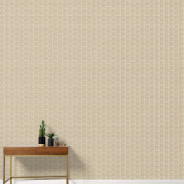Papel Pintado Watercolor Crema Neutral Plaid moderno Tan Brown