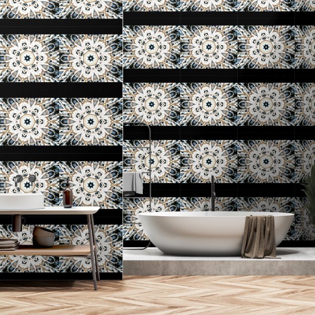 Papel Pintado Web de nieve (Baño)