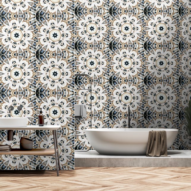 Papel Pintado Web de nieve (Baño)