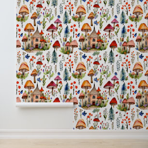 Papel Pintado Whimsical Cottage Core