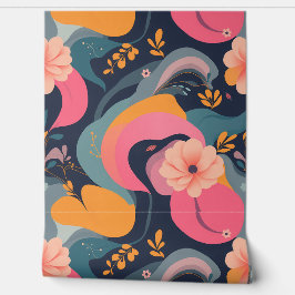 Papel Pintado Whimsical Floral Fantasía Dreamscape