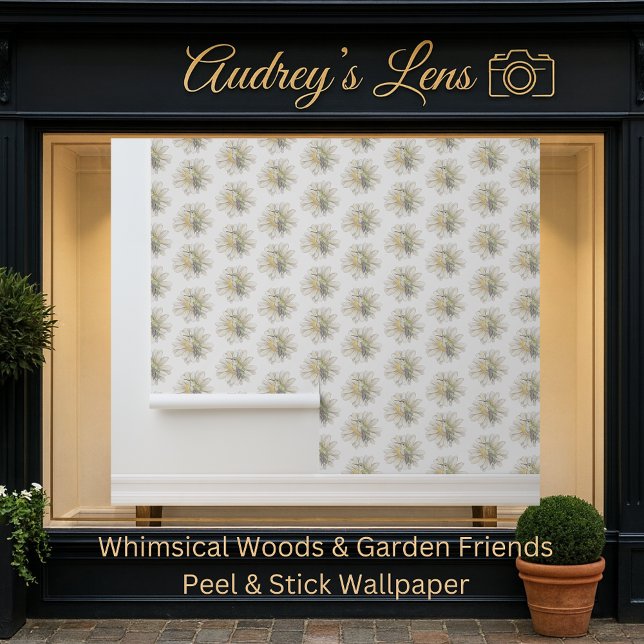 Papel Pintado Whimsical Hummingbird & Spring Floral Nursery (Subido por el creador)