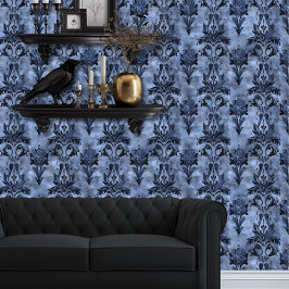 Papel Pintado Whimsigoth Dusty Blue Elegant