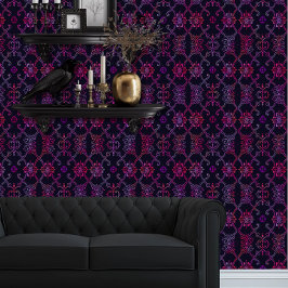 Papel Pintado Whimsigoth Fractured Trellis