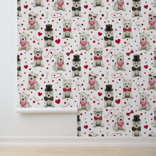 Papel Pintado White Westis con accesorios extraordinarios