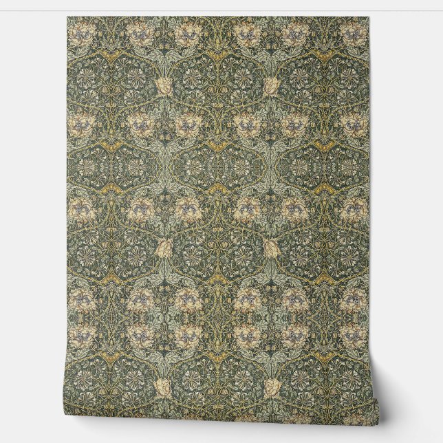 Papel Pintado William Morris Honeysuckle Design (Desenrollar)