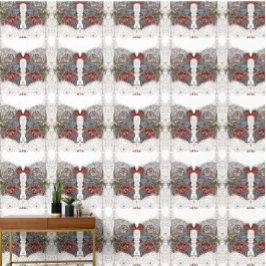 Papel Pintado William morris wreath arte textil floral