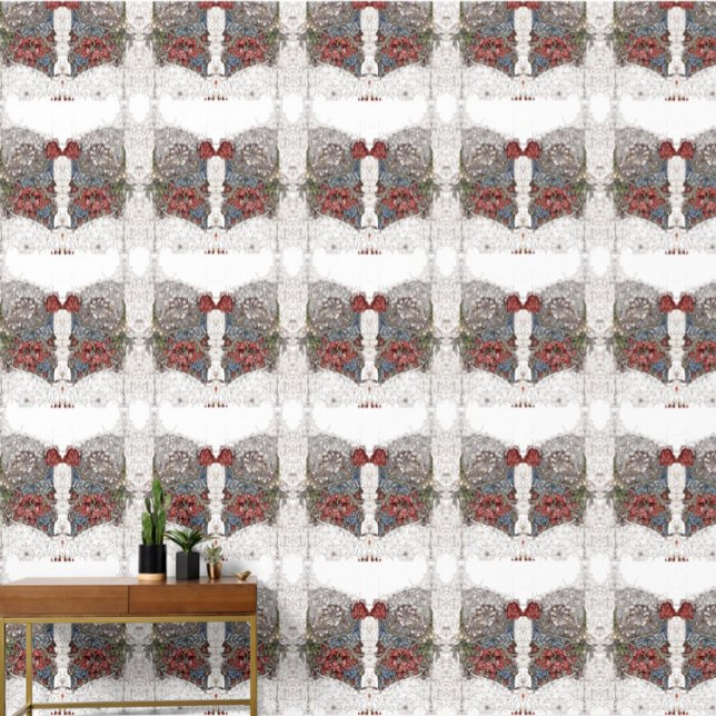 Papel Pintado William morris wreath arte textil floral (Subido por el creador)