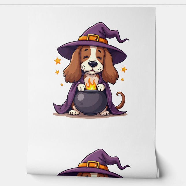 Papel Pintado Witch Basset Brew (Desenrollar)