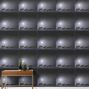 Papel Pintado Wolf Pack