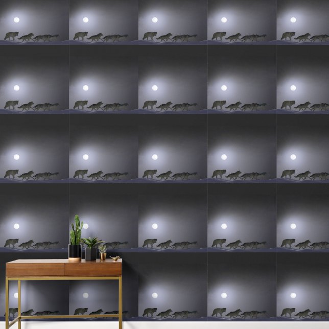 Papel Pintado Wolf Pack (Pasillo)