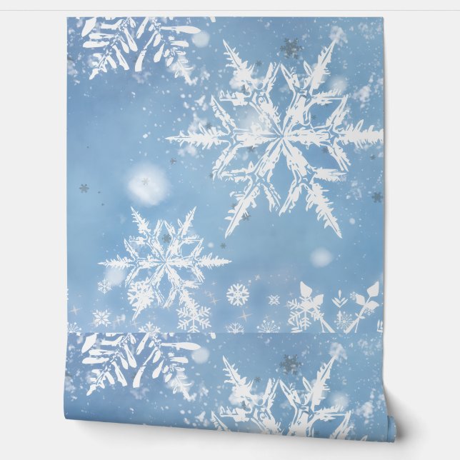 Papel Pintado Wonderful Christmas Snow (Desenrollar)
