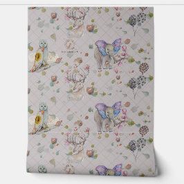 Papel Pintado Woodland Theme Baby room