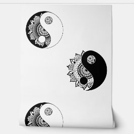 Papel Pintado Yin Yang Mandala