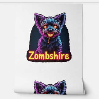 Papel Pintado Yorkshire Terrier Yorkie Perro Zombie Halloween Ov
