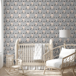 Papel Pintado Zebras Nursery