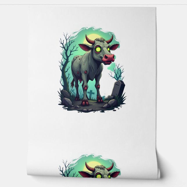 Papel Pintado Zombie Cow Apocalypse (Desenrollar)