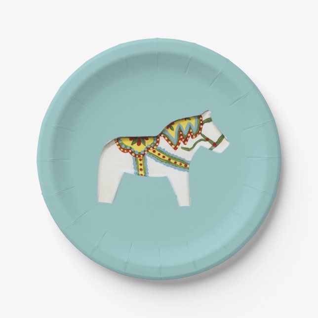 Papel Plato de Caballo Blanco (Anverso)